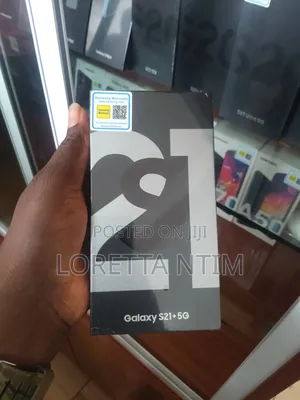New Samsung Galaxy S21+ 5G 128 GB Black
