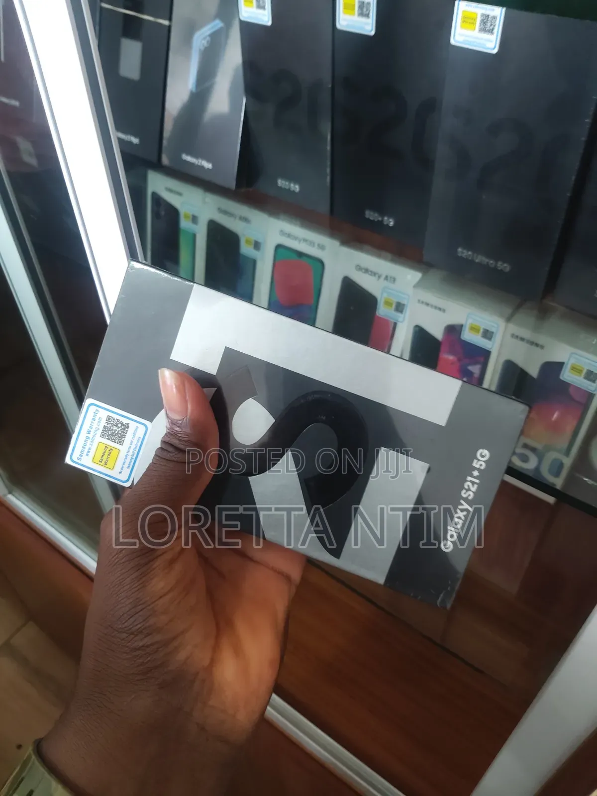New Samsung Galaxy S21+ 5G 128 GB Black