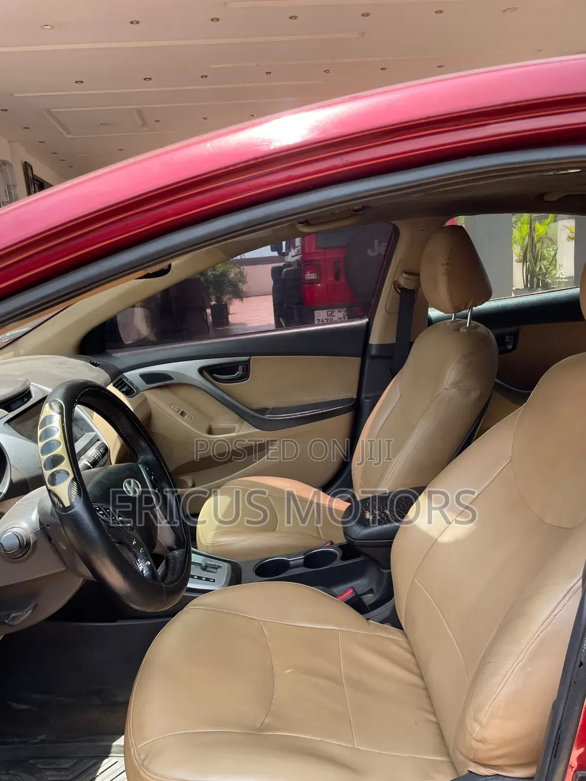 Hyundai Elantra GLS Sedan FWD (1.8L 4cyl 6A) 2013 Red
