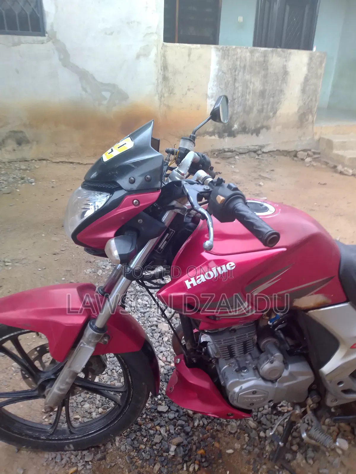 Haojue HJ150-9 2020 Red