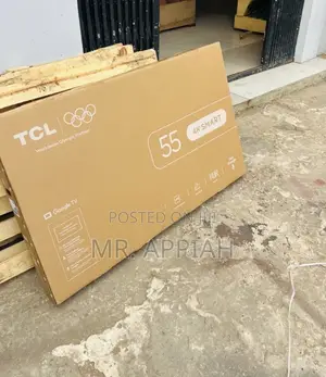 Extremely Quality TCL 55” Uhd 4k Smart TV(Black)Remote Control
