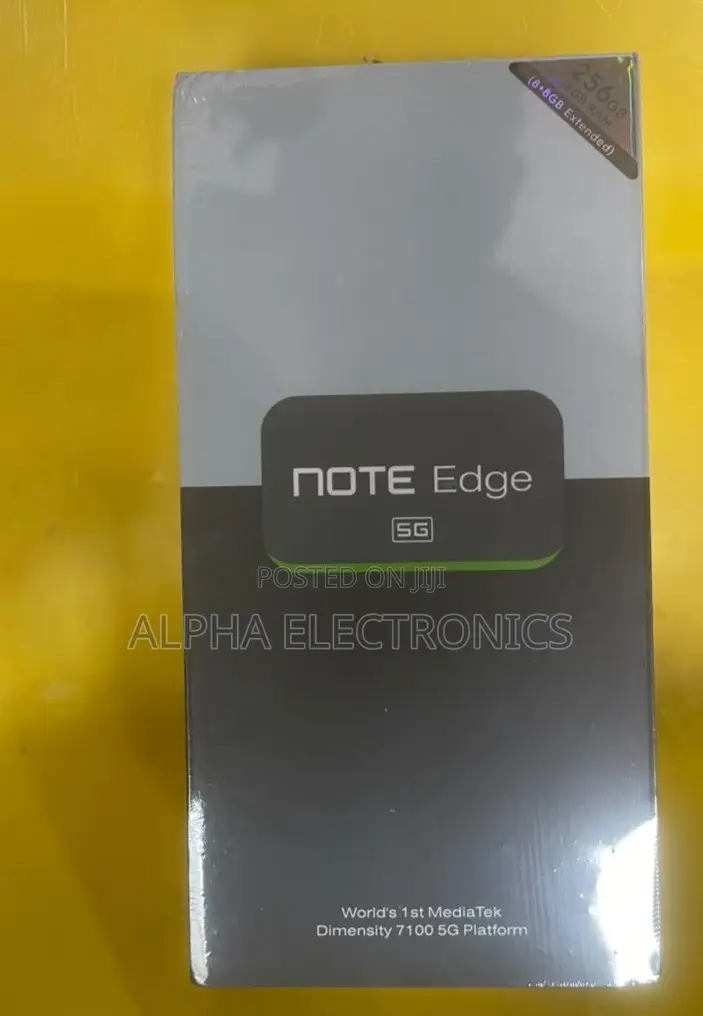 New Infinix Note Edge 256 GB Gray