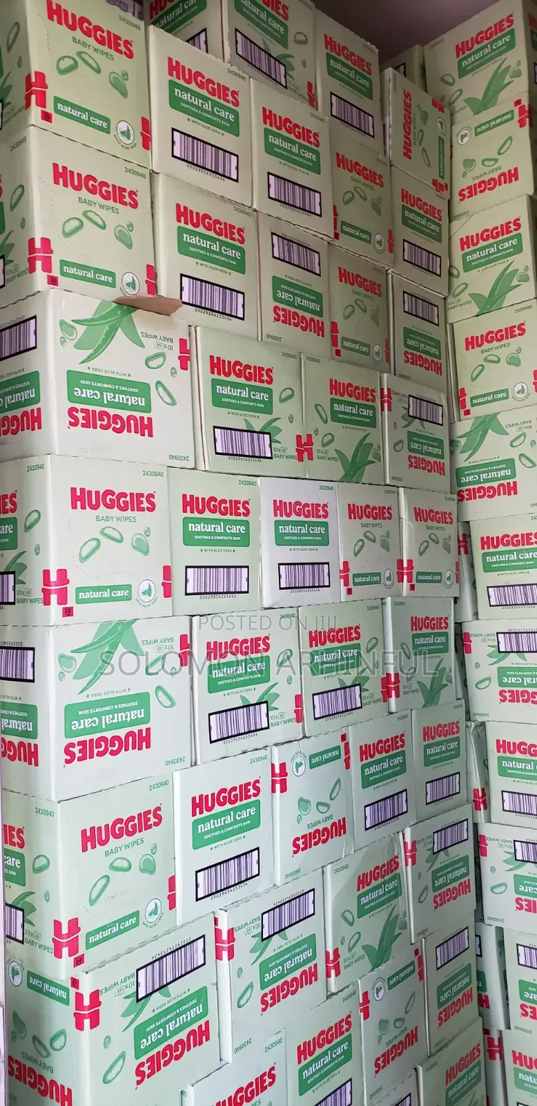 Huggies Natural Care Babies Wipes