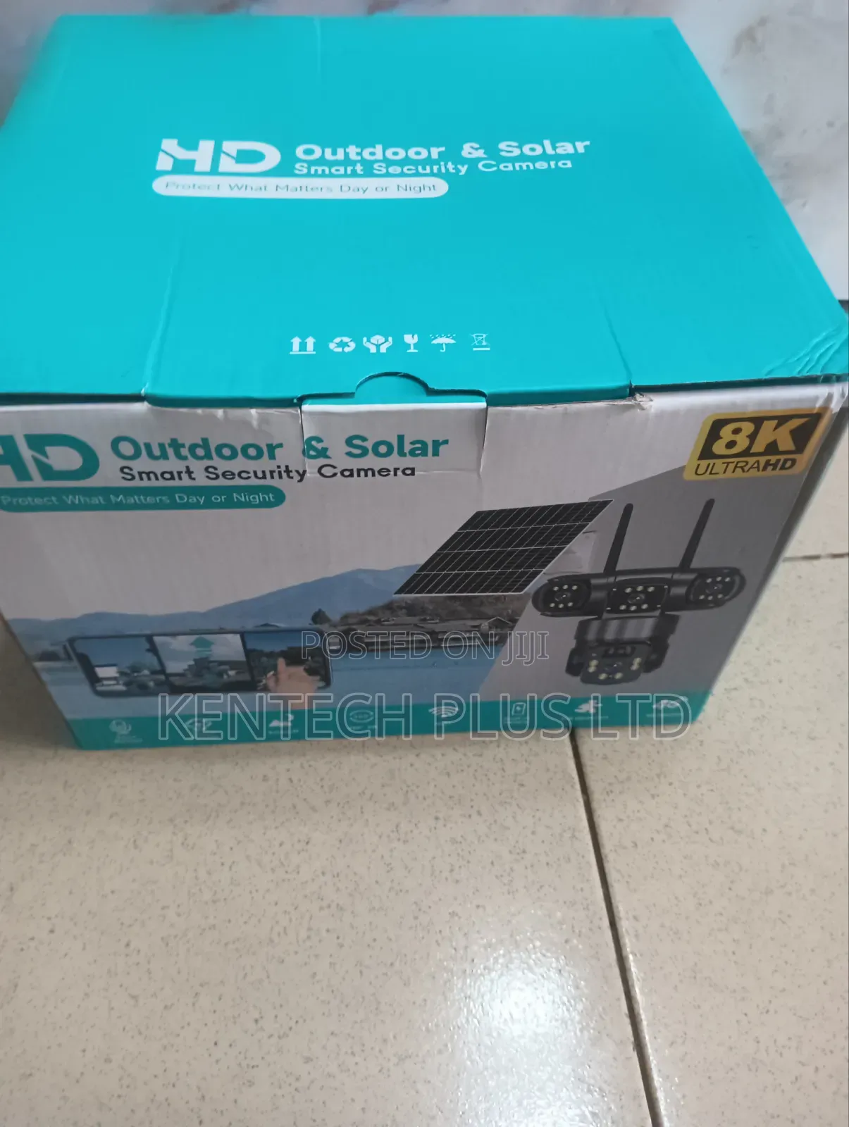 4G 3 Lens Solar Smart Security Camera