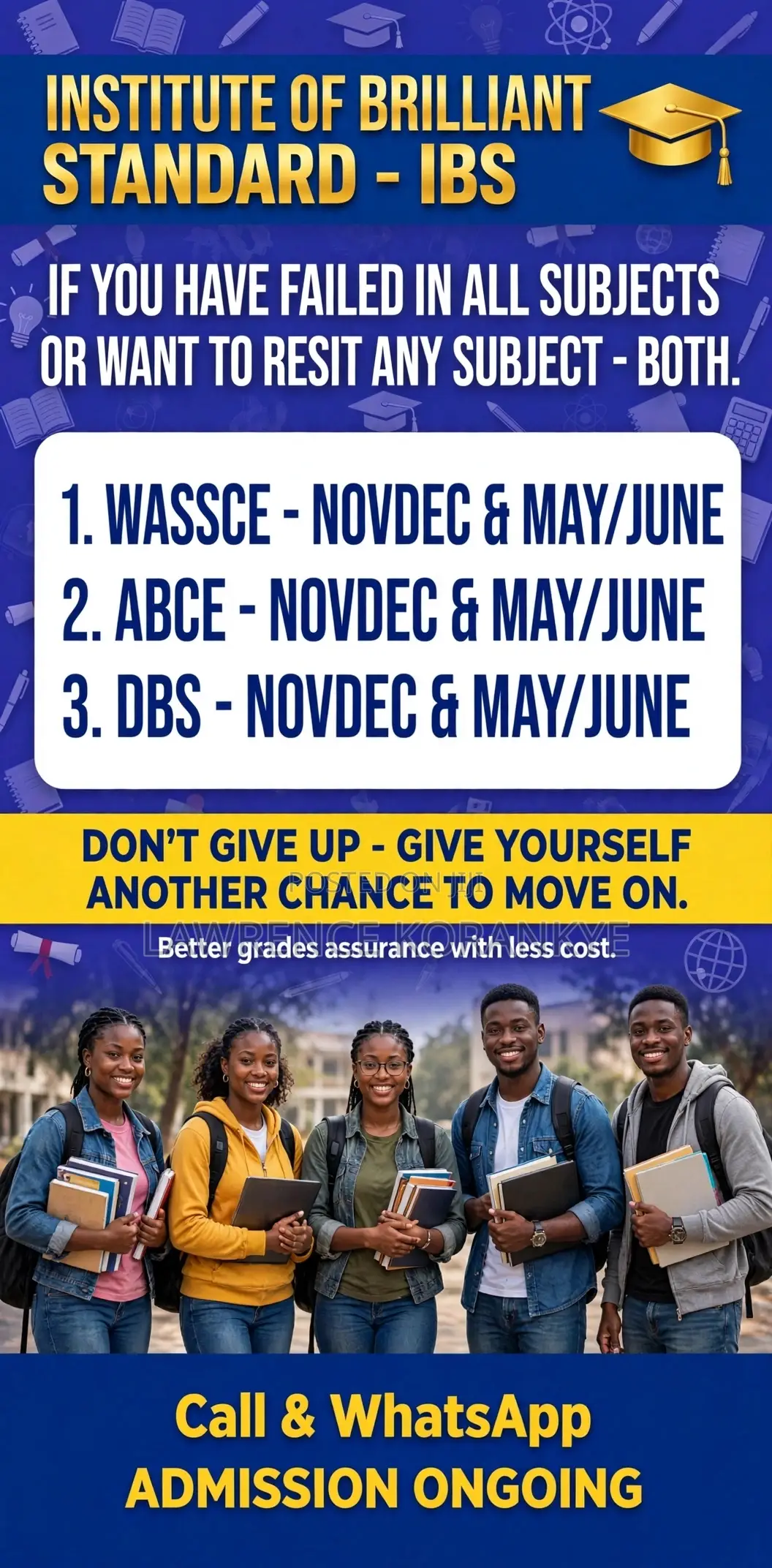 DBS Abce Past Questions and Answers for Private May/June Candidate