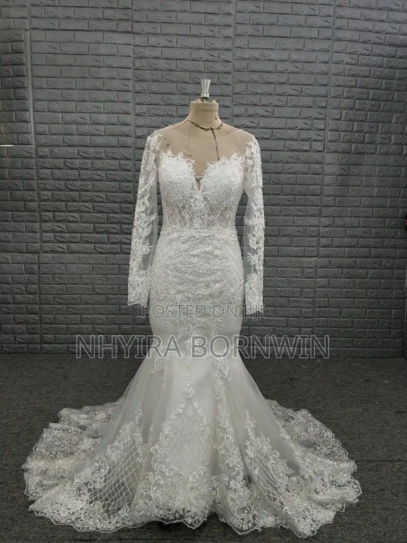 Brand New Never-Worn Luxury Mermaid Wedding Gown