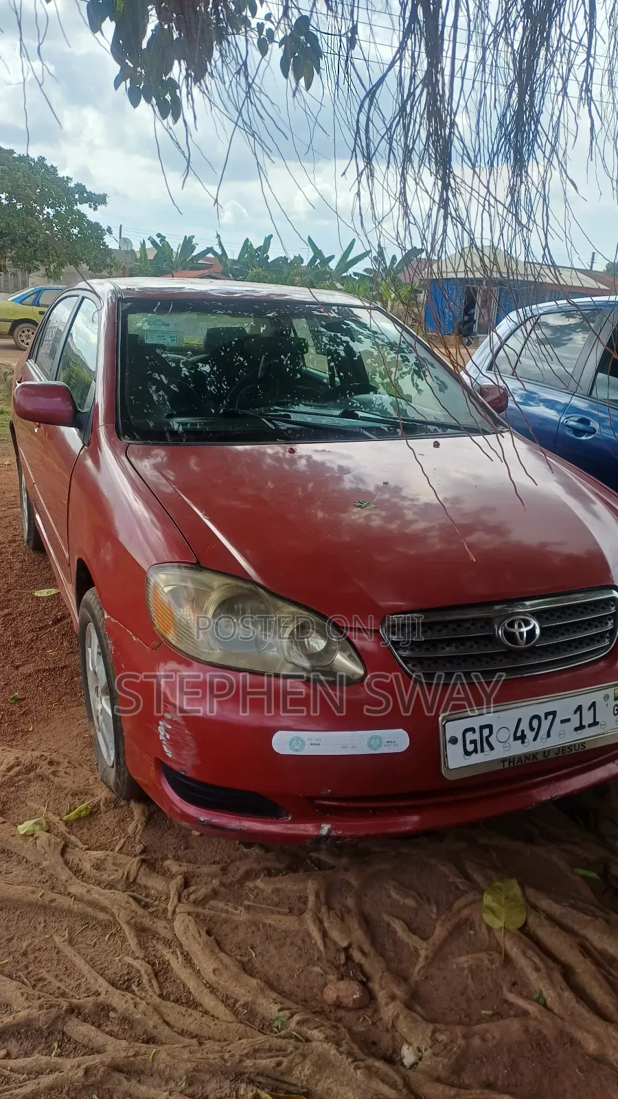 Toyota Corolla 2004 Red