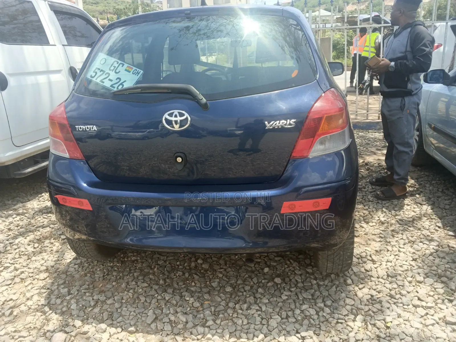Toyota Yaris 2008 Blue