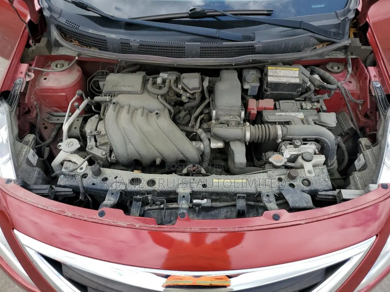 Nissan Versa 1.6 SV 2019 Burgundy