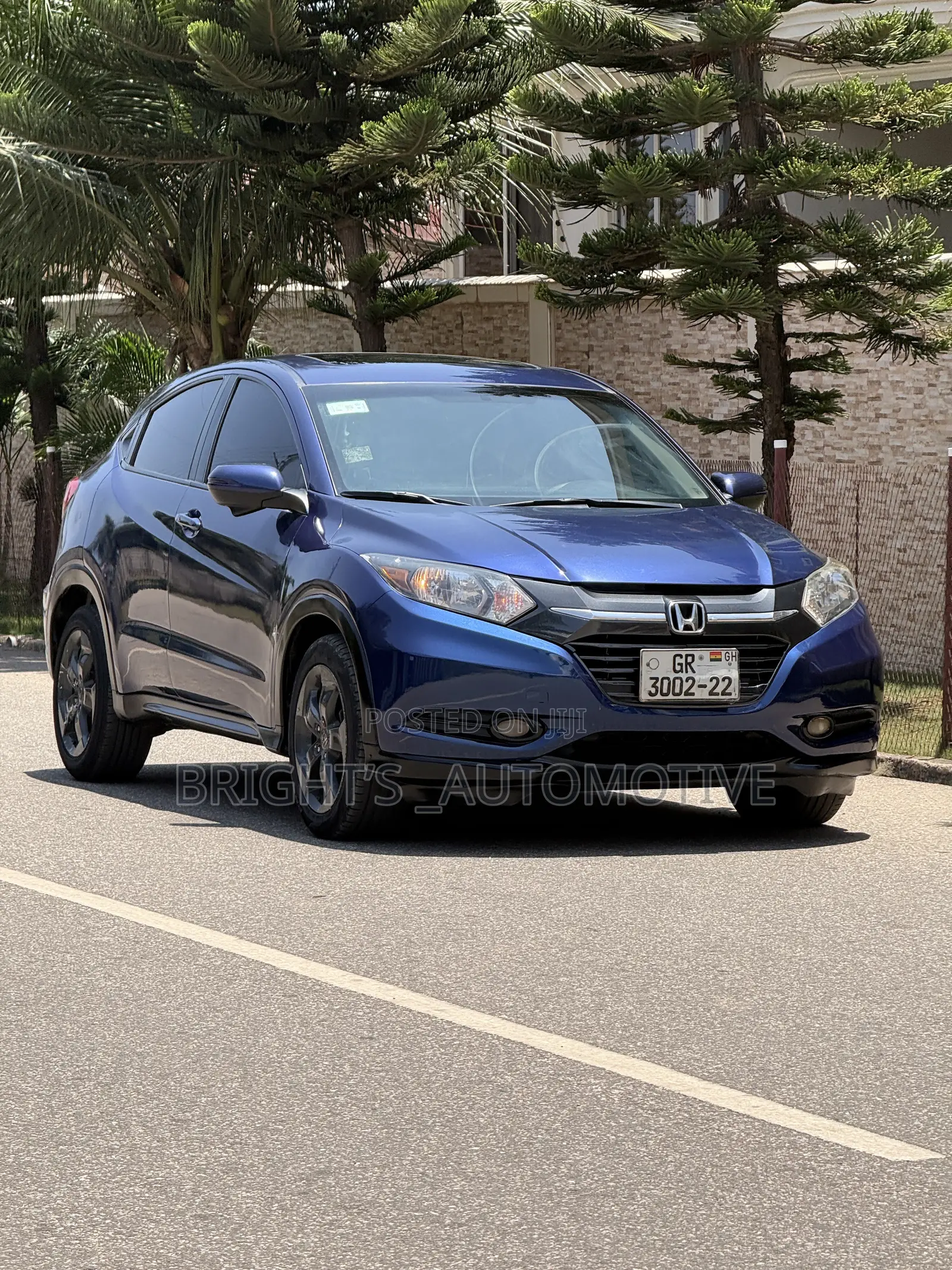 Honda HR-V EX AWD 2017 Blue