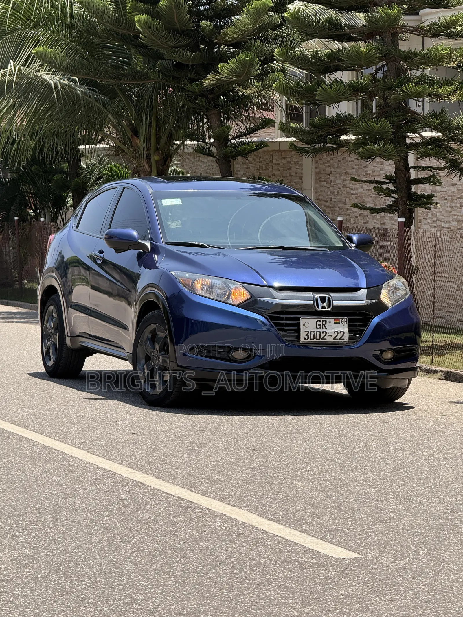 Honda HR-V EX AWD 2017 Blue