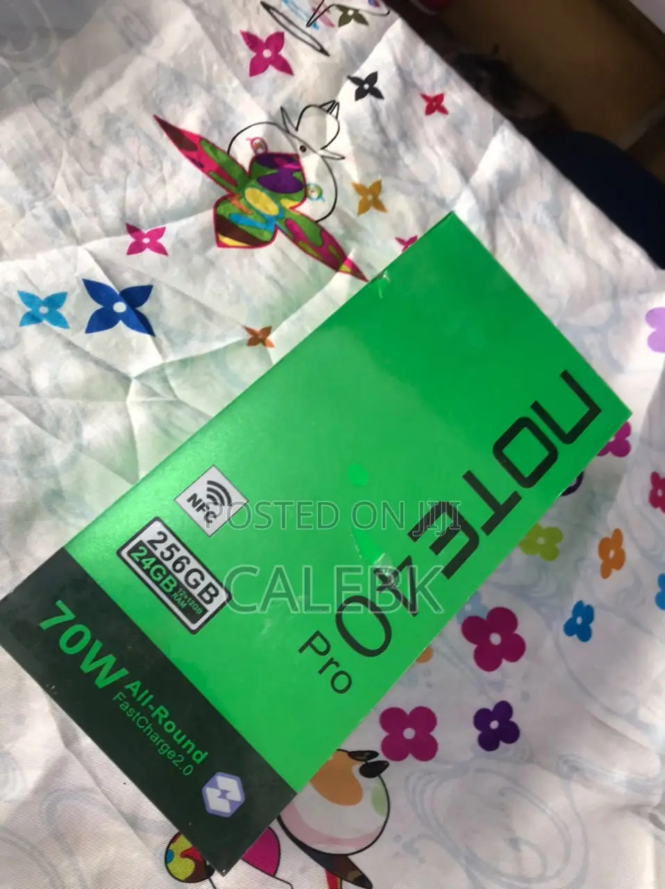 New Infinix Note 40 Pro 5G 256 GB Black
