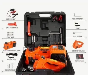 Electric Car Jack Set With Air Compressor and More