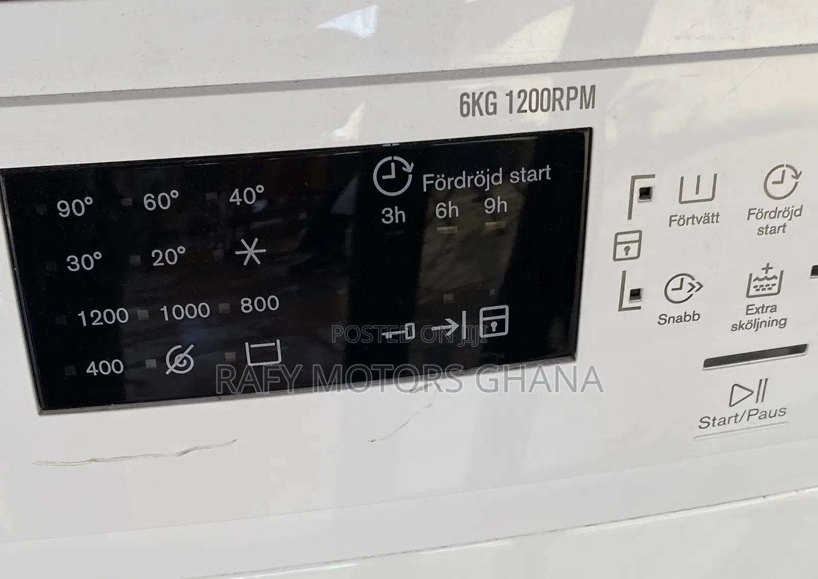 Electrolux Front Loader Washing Machine 6kg