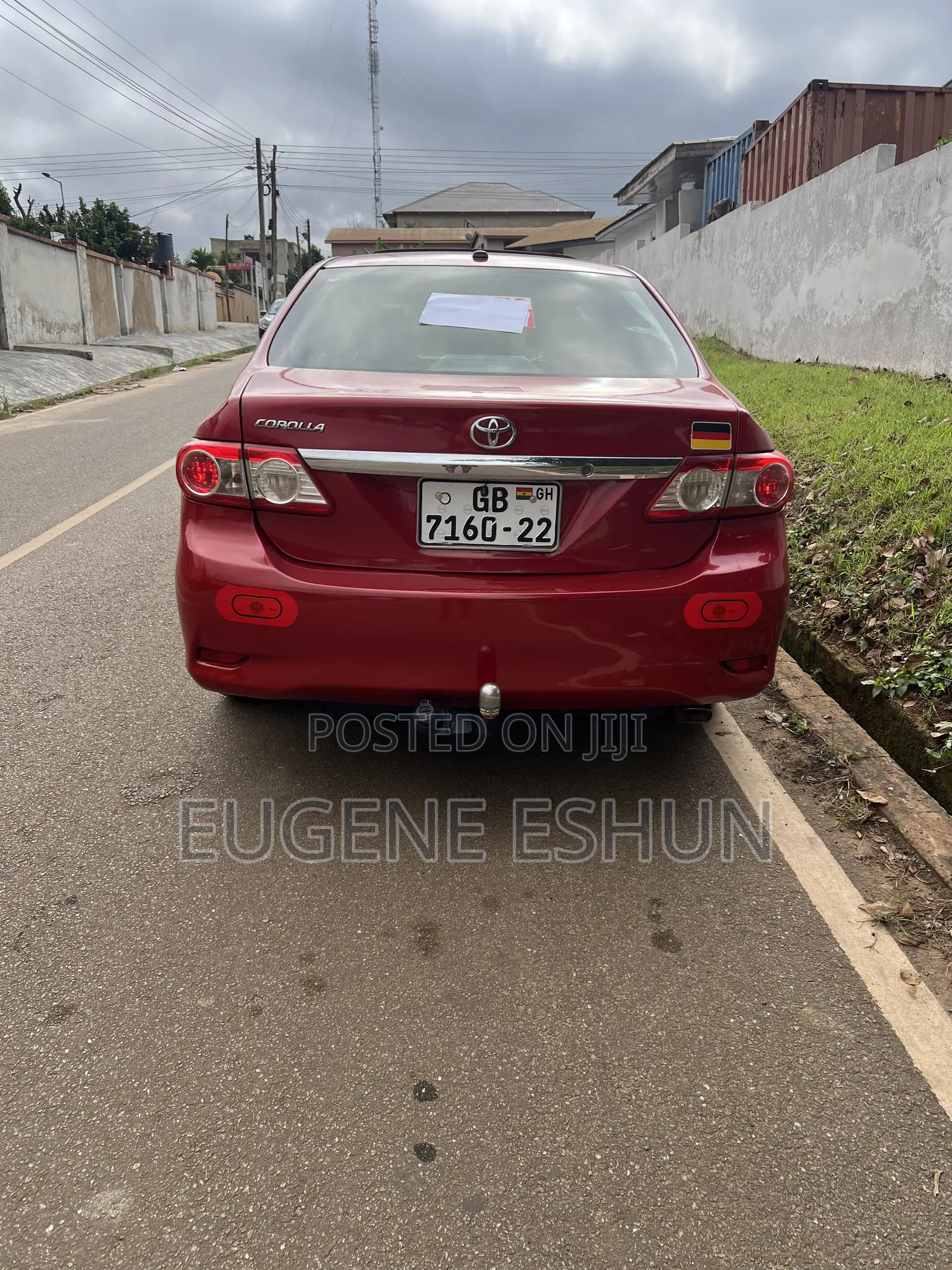 Toyota Corolla 2013 Red