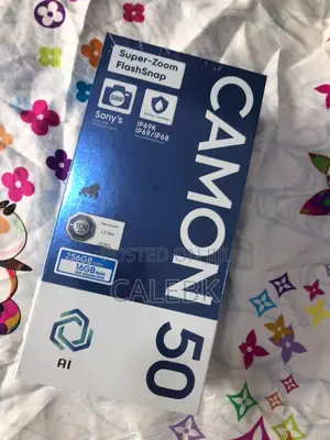 New Tecno Camon 50 Pro 256 GB Black