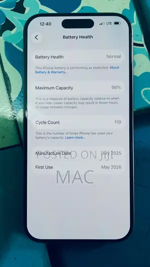 Apple iPhone 15 Pro 128 GB Silver