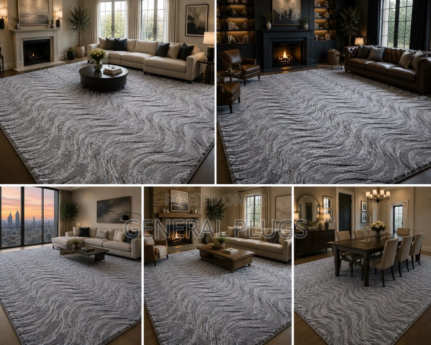 Ultra Soft Plush Fluffy Carpets Biggest Size (200x300cm