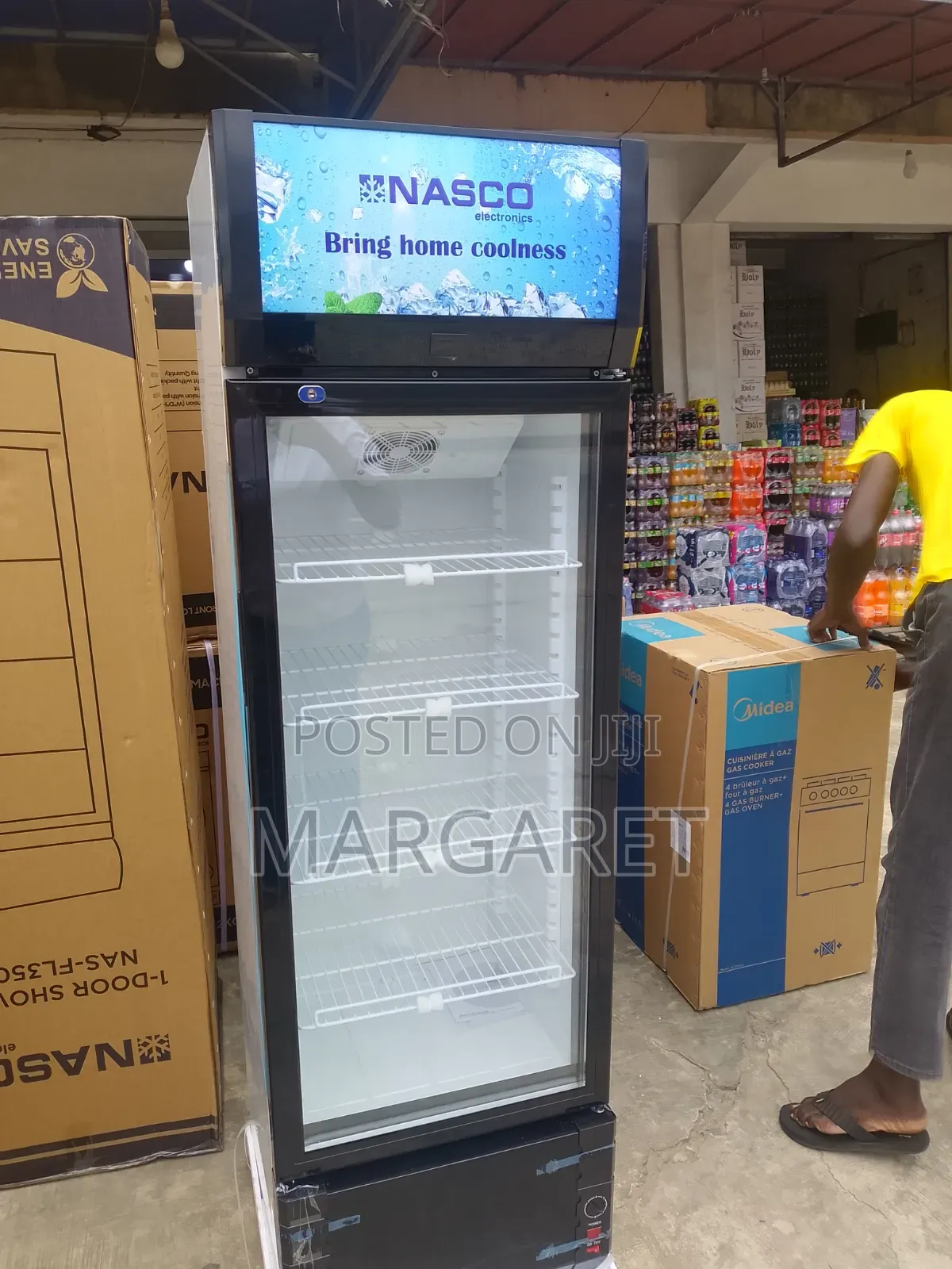 Bring Home Coolness Nasco Display Fridge