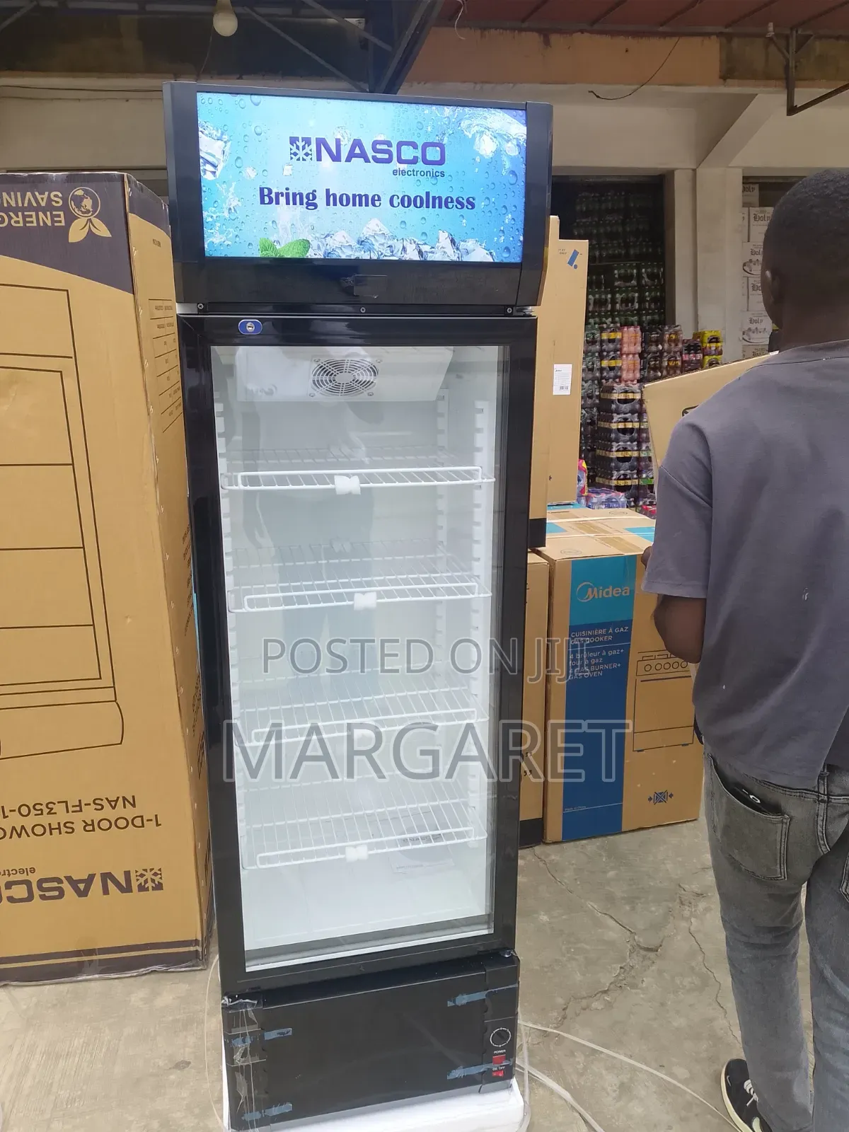Bring Home Coolness Nasco Display Fridge