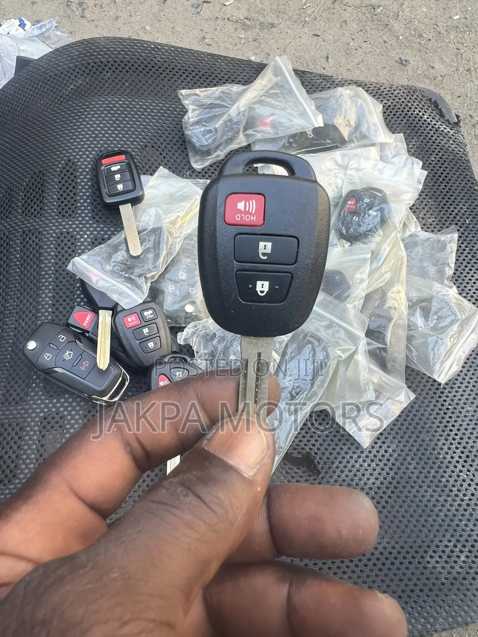 Ford Jeep Dodge Toyota Honda Keys