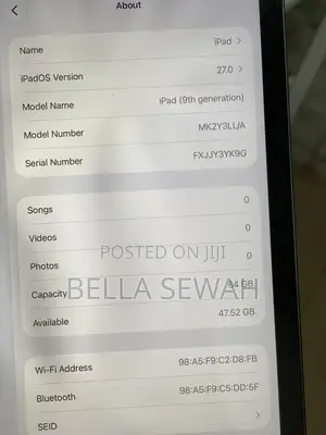 Apple iPad 10.2 (2021) 64 GB Gray