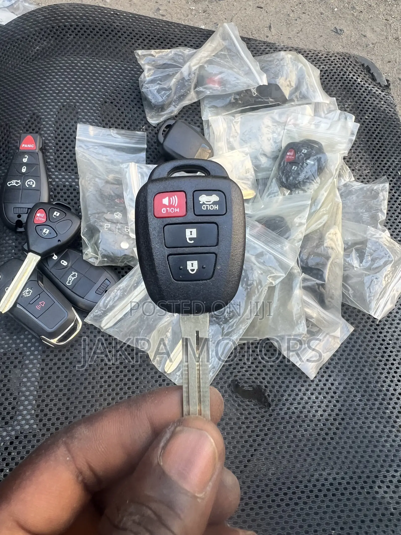 Ford Jeep Dodge Toyota Honda Keys