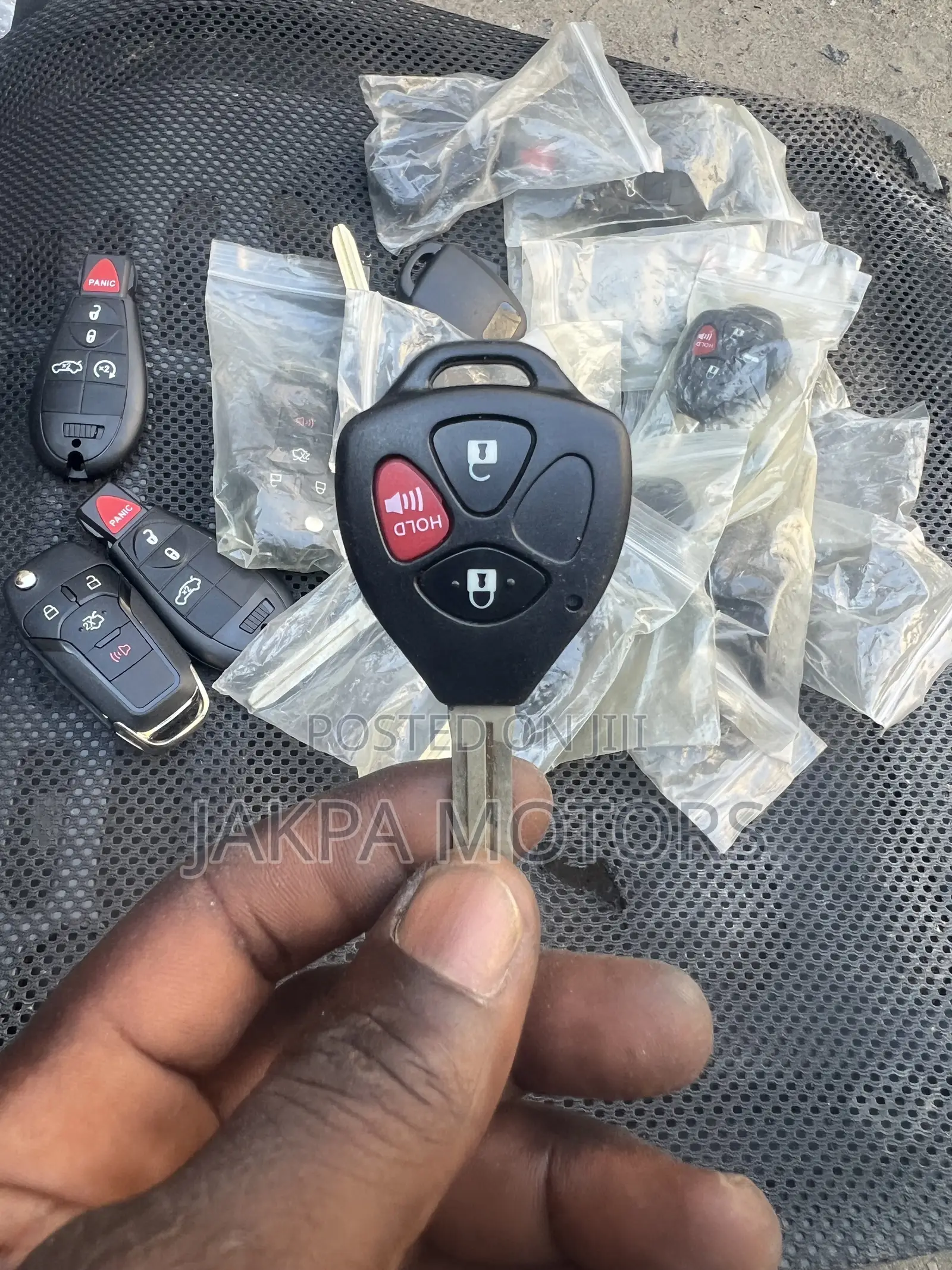 Ford Jeep Dodge Toyota Honda Keys