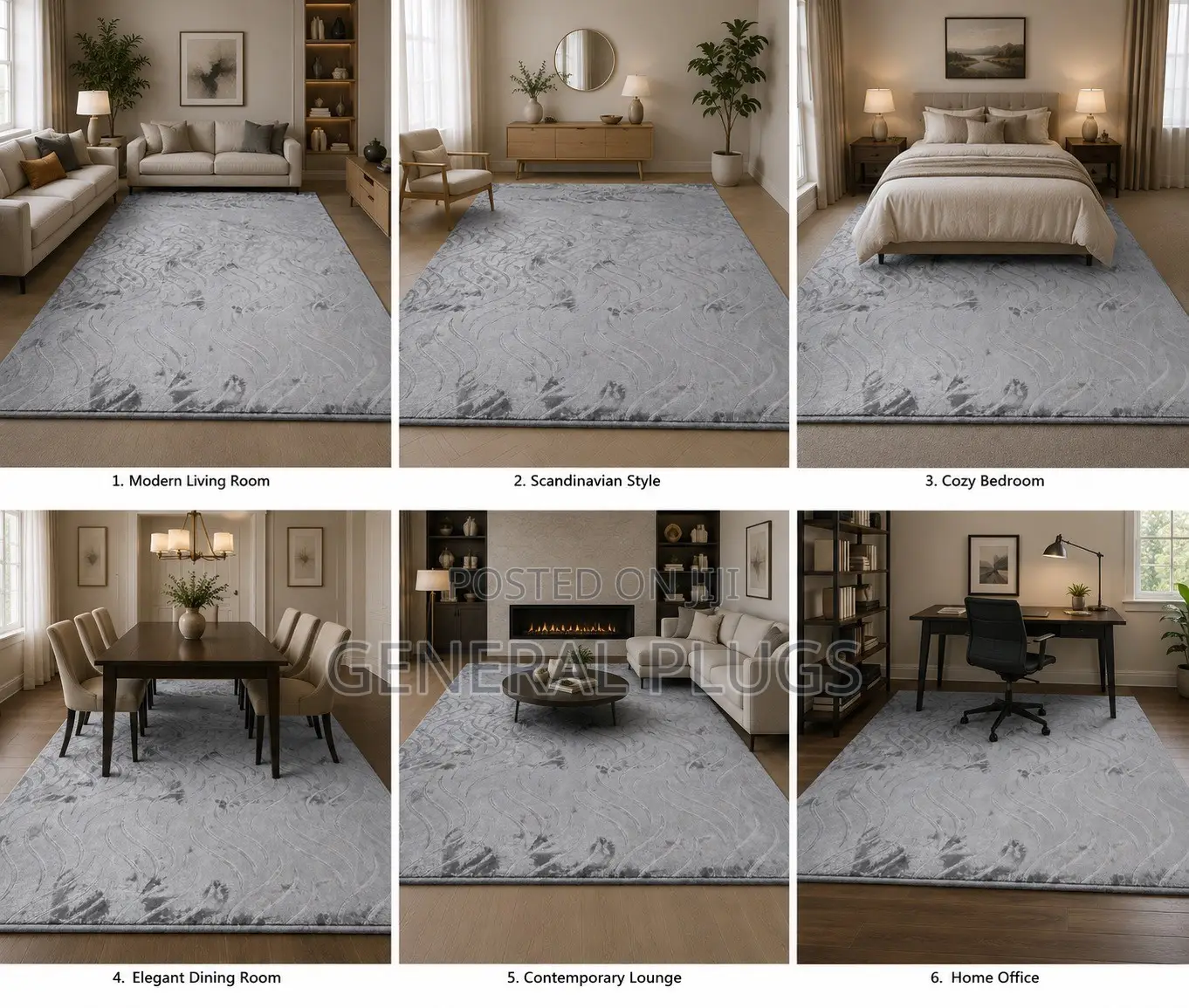Super Soft Fluffy Carpet Biggest Size (200x300cm)