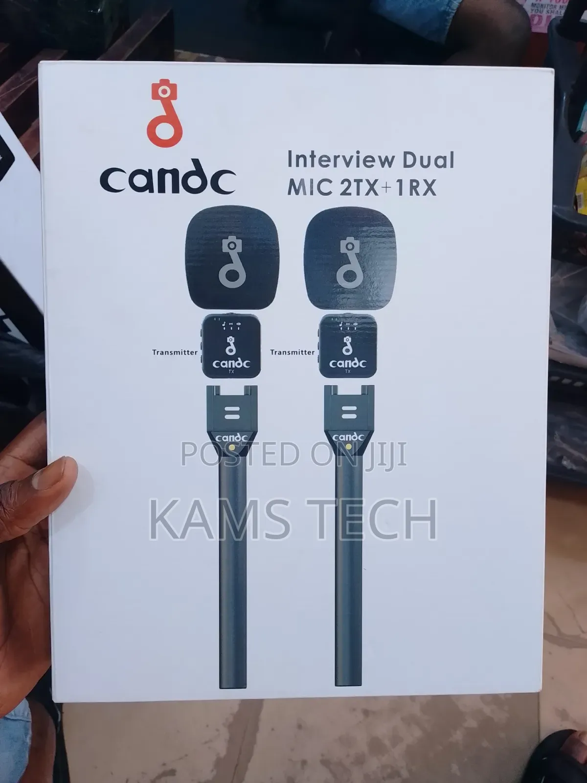 Wireless Interview Dual Microphone 2Tx + 1RX