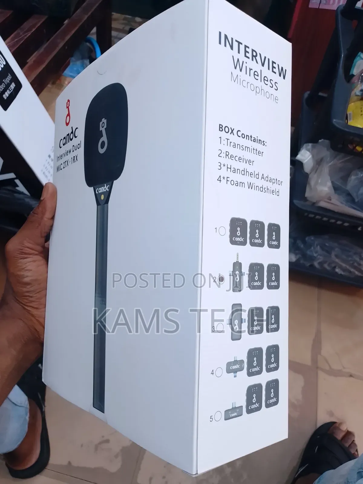 Wireless Interview Dual Microphone 2Tx + 1RX