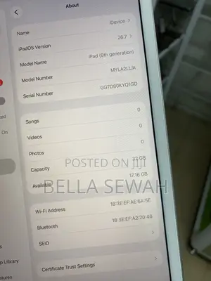 Apple iPad 10.2 (2020) Wi-Fi 32 GB Silver