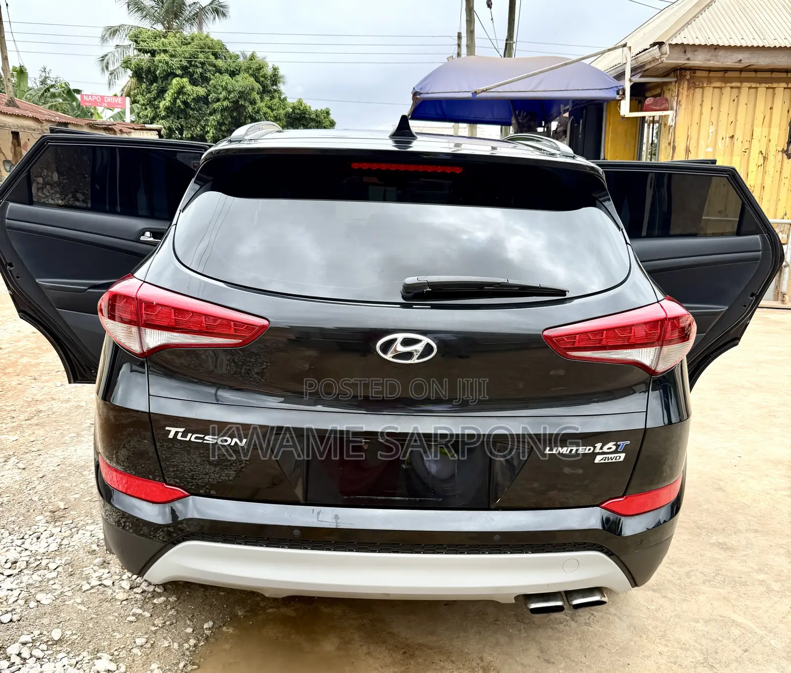 Hyundai Tucson Limited AWD 2017 Black
