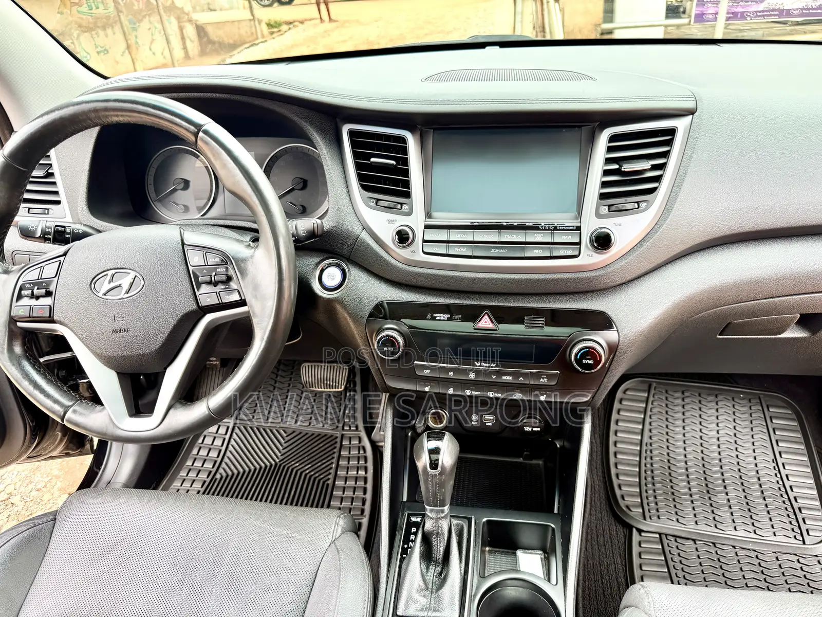 Hyundai Tucson Limited AWD 2017 Black