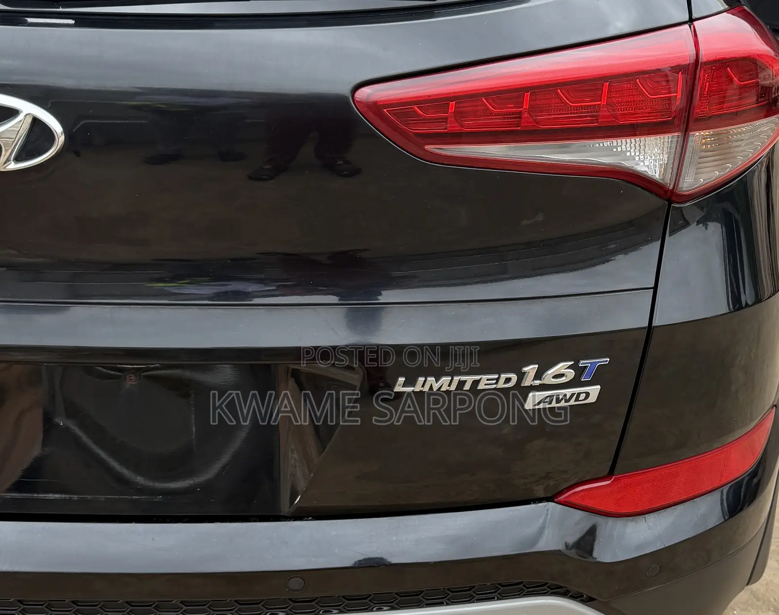 Hyundai Tucson Limited AWD 2017 Black