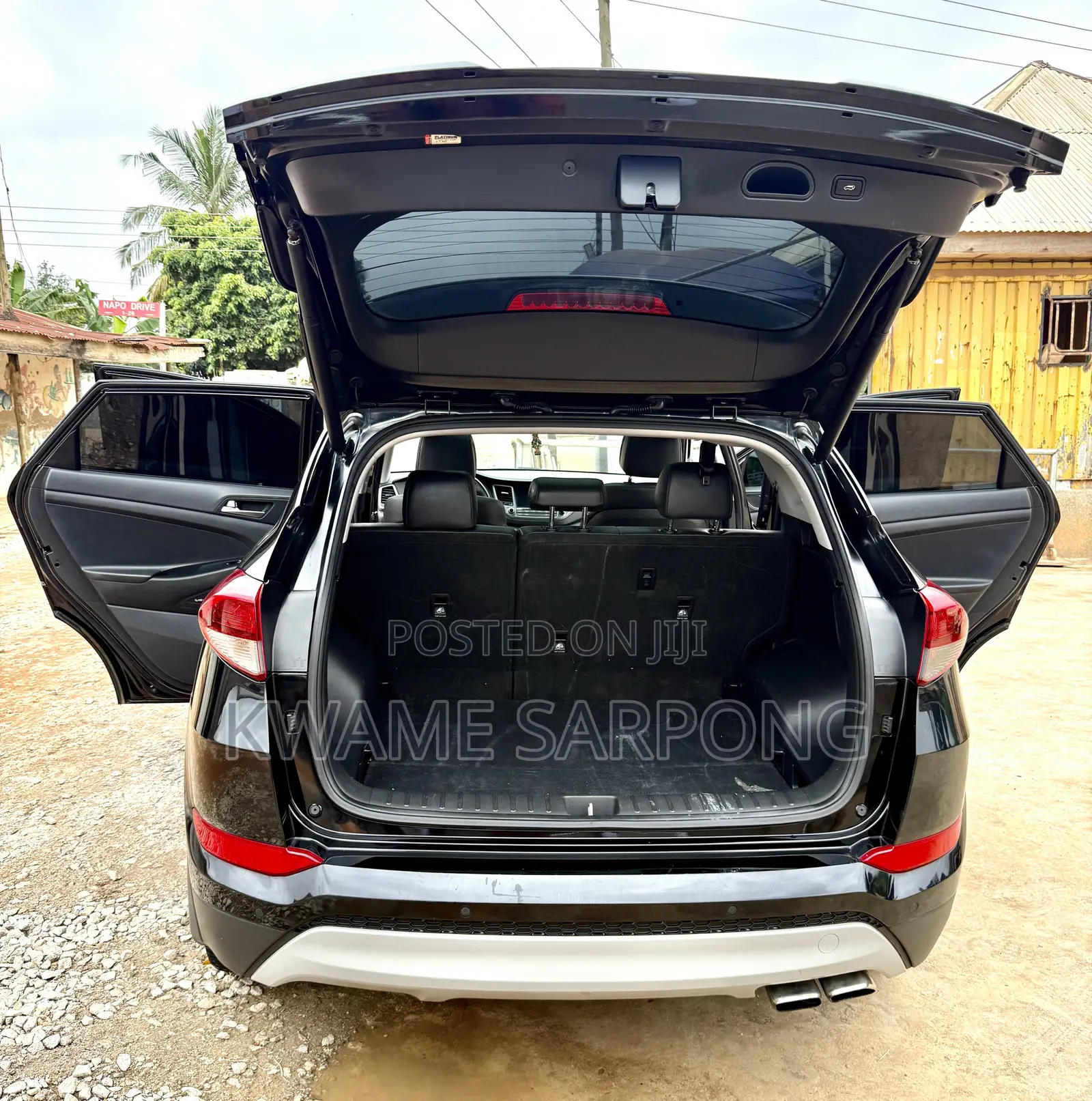 Hyundai Tucson Limited AWD 2017 Black
