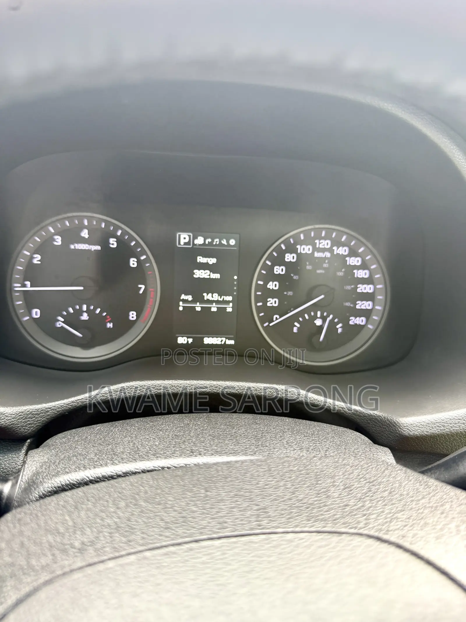 Hyundai Tucson Limited AWD 2017 Black