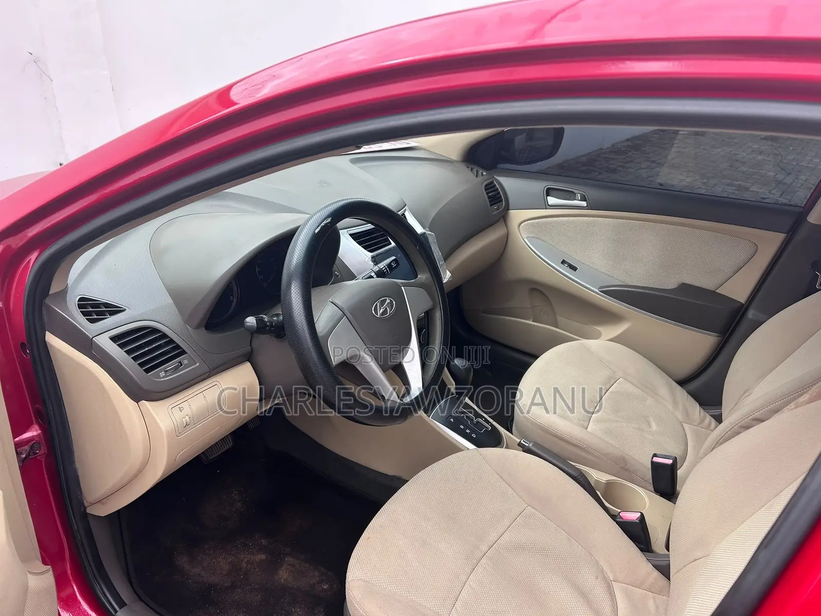 Hyundai Accent GS Automatic 2012 Red