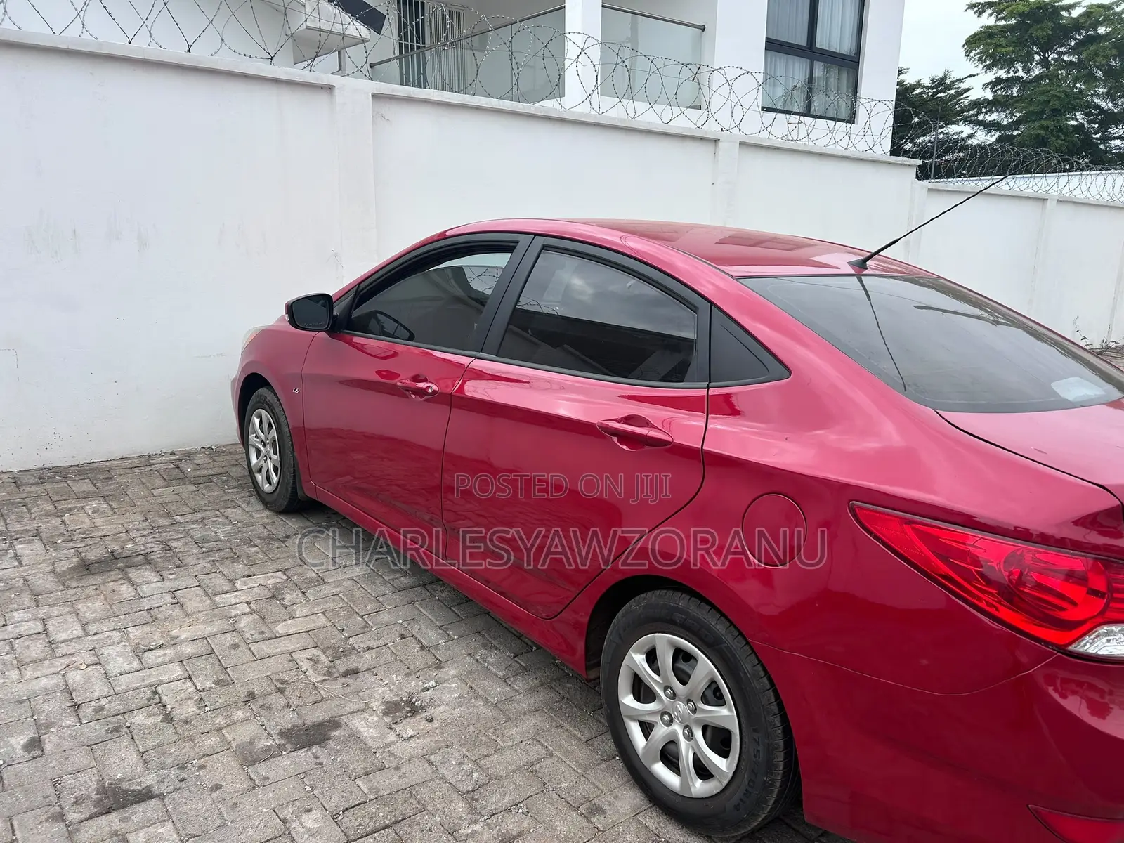 Hyundai Accent GS Automatic 2012 Red