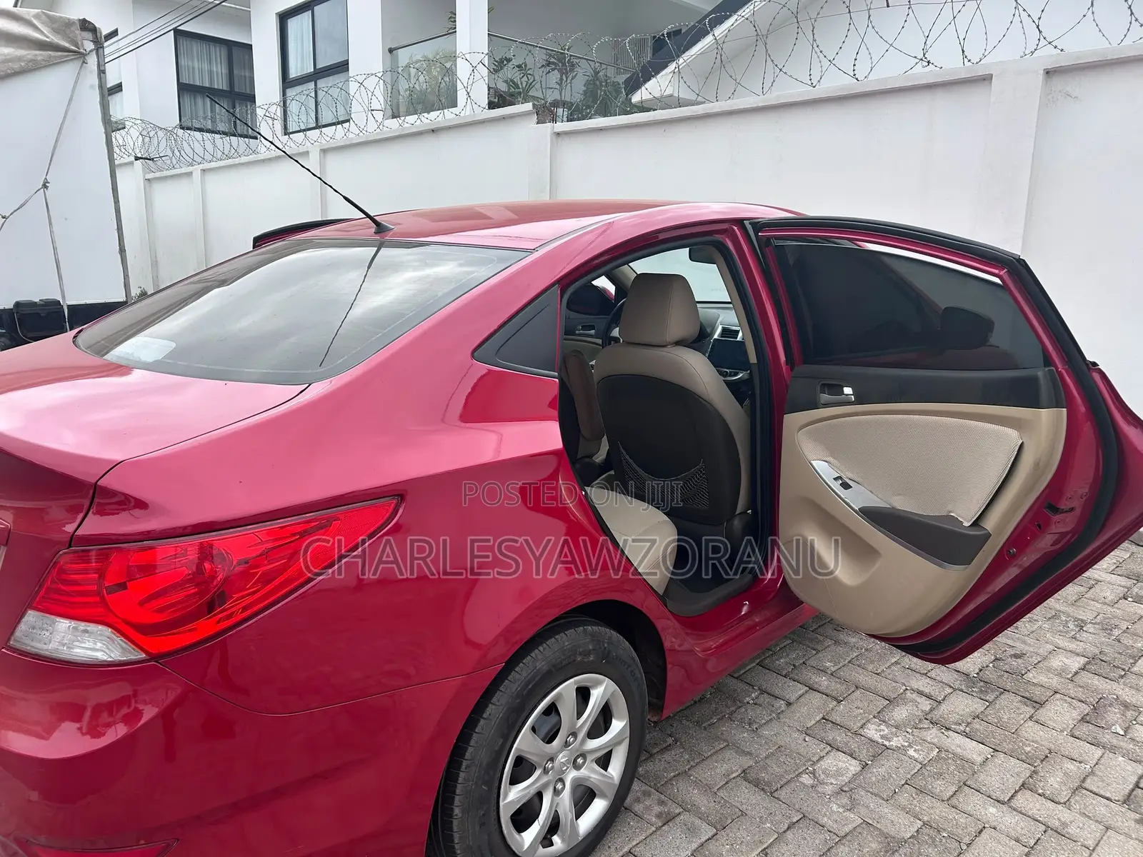 Hyundai Accent GS Automatic 2012 Red