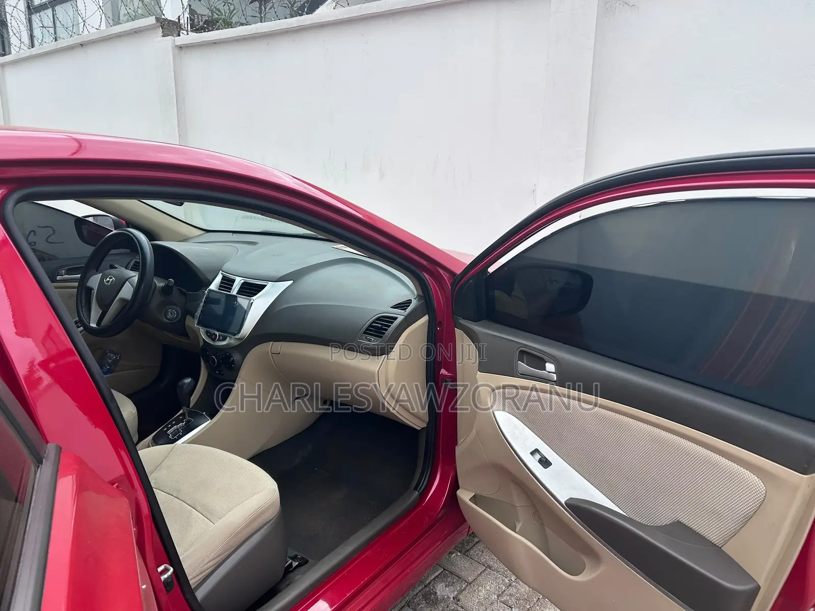 Hyundai Accent GS Automatic 2012 Red