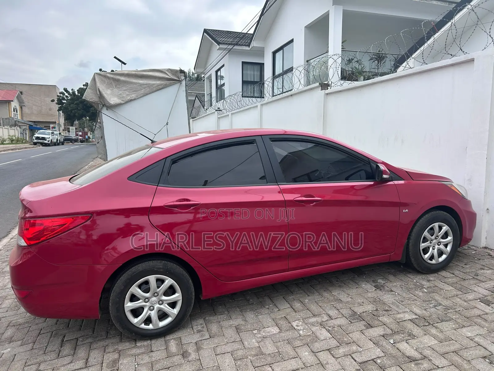 Hyundai Accent GS Automatic 2012 Red
