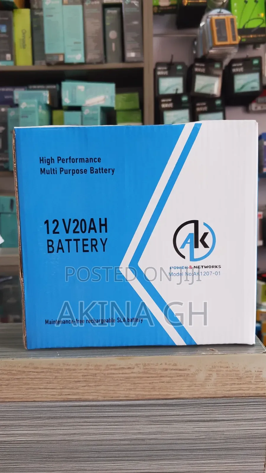 AK Valve Regulated Lead-Acid Battery 12v-20ah