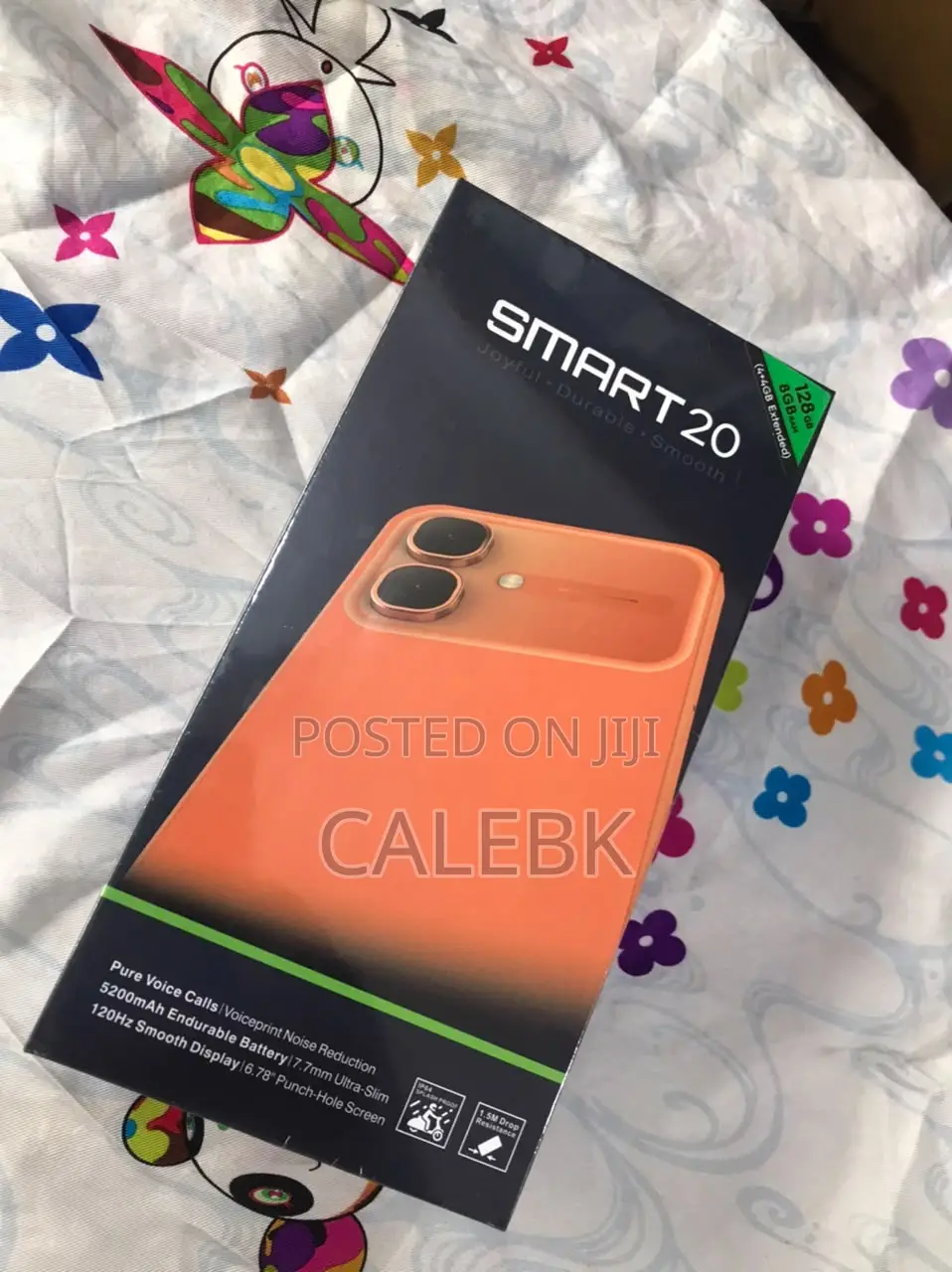 New Infinix Smart 20 128 GB Black