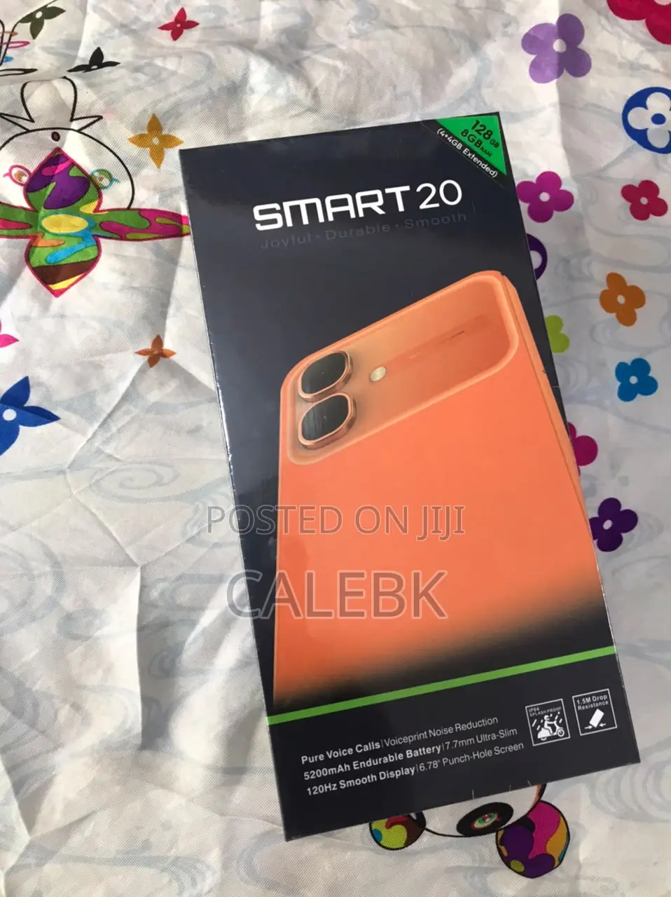 New Infinix Smart 20 128 GB Black