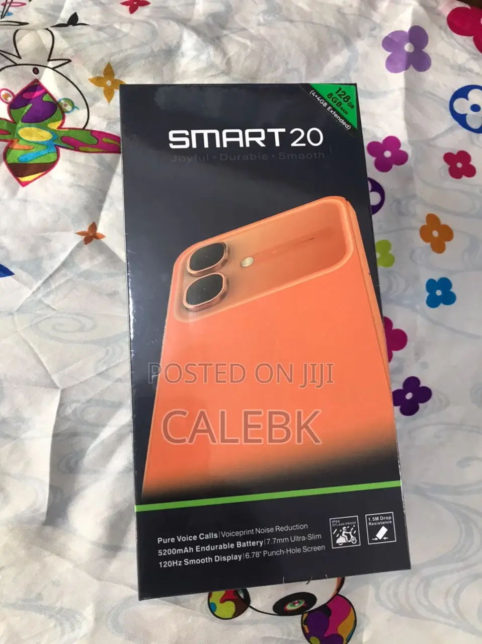 New Infinix Smart 20 128 GB Black