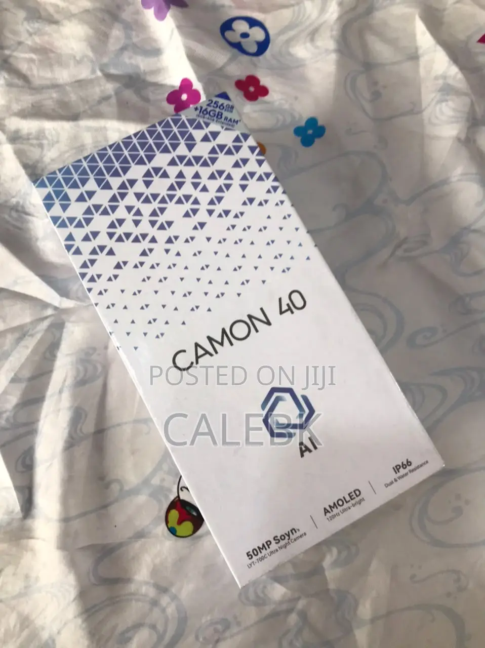 New Tecno Camon 40 256 GB Blue