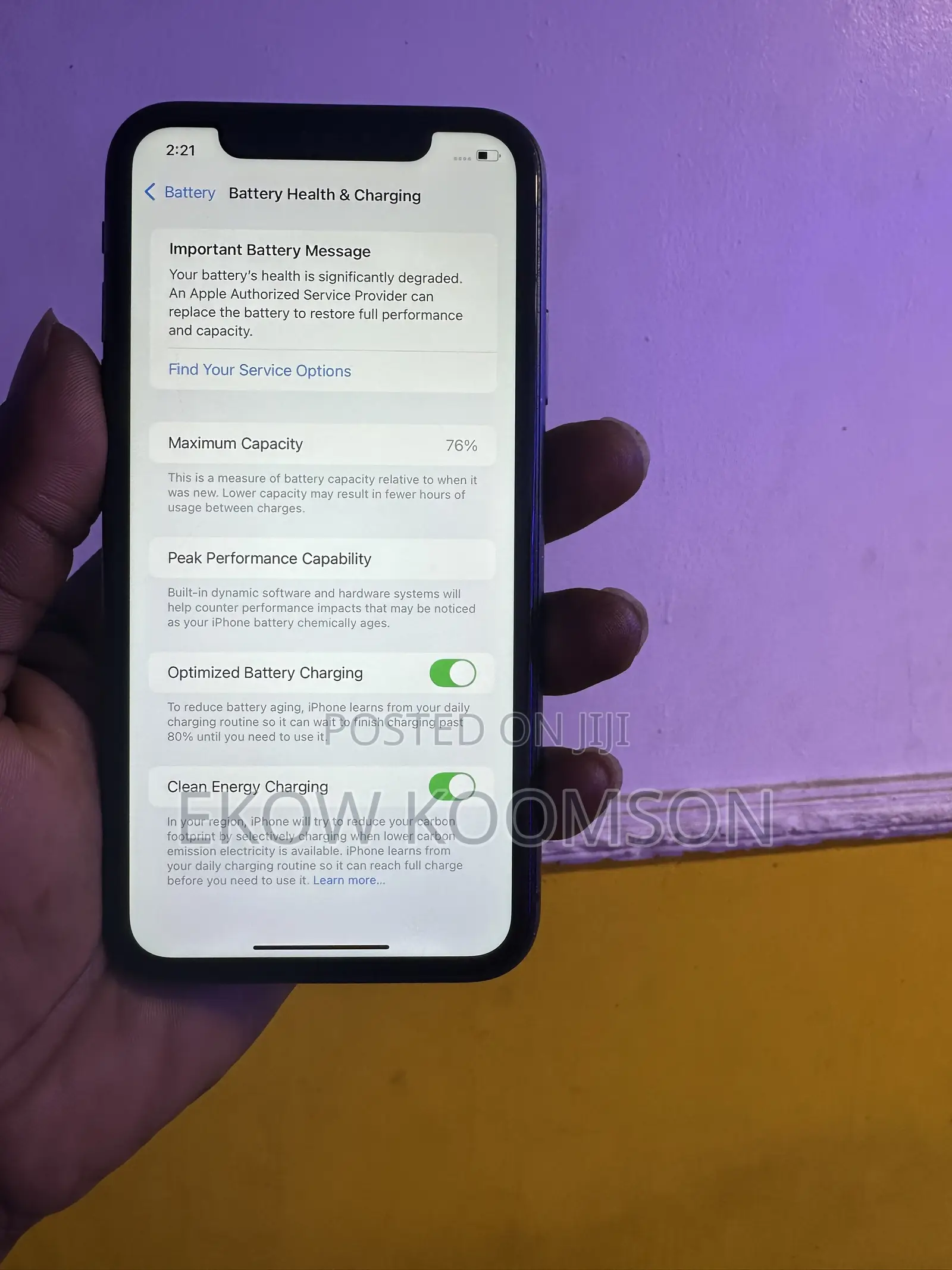 Apple iPhone 11 64 GB Black