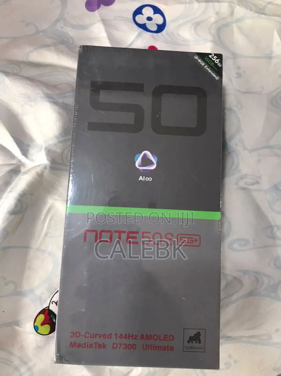 New Infinix Note 50s 256 GB Blue