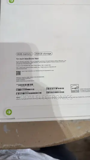 New Laptop Apple MacBook Neo 2026 8GB SSD 256GB